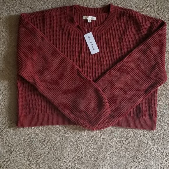 PacSun Boxy Crewneck Sweater - Picture 1 of 1